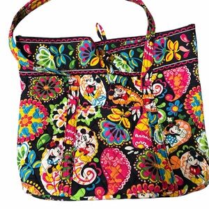 Colorful Floral Tote Bag